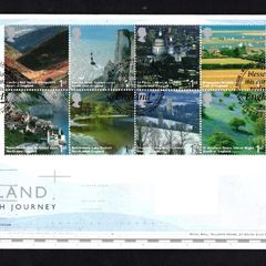 2006 Great Britain England A British Journey Landscapes Commemorative Stamps First Day Cover (FDC)
