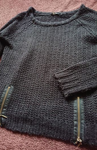 Golddigga Black Jumper  Size 12