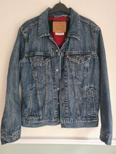 LEVI'S denim TRUCKER  JACKET blue Size Small mens