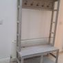 hall tree coat rack Image 2
