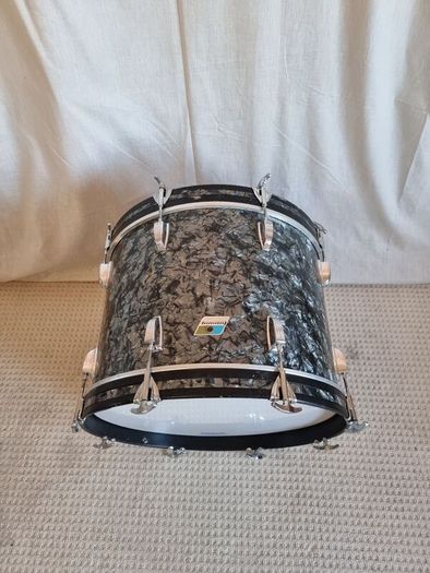 Ludwig Black Diamond Pearl Bass Kick Drum 20 x 14 downbeat virgin