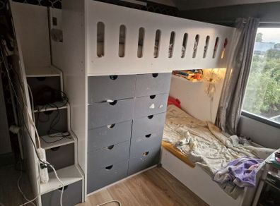 Storage Bunk bed