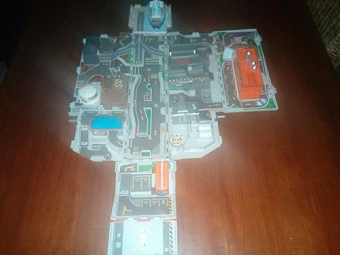 Mico machines truck with built in city