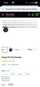 Greys Fin Fly Combo 10ft7