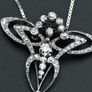 Antique Belle Epoque Diamond Dragonfly Necklace - 2.8ct Image 5