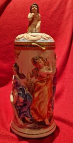 Vintage Capodimonte Tankard