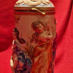 Vintage Capodimonte Tankard