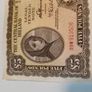 1963 Lady Lavery 5 Pound Note Image 3