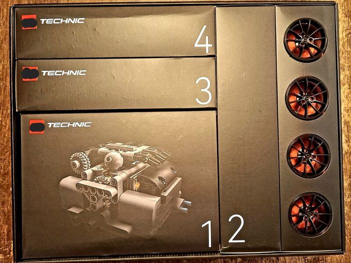 Unbranded Bricks Porsche GT3 RS (Lego equivalent number 42056)