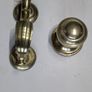 Vintage Brass Door Knocker Door Knob Set  Period Hardware Image 2