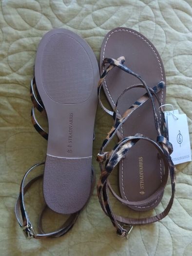Leopard Sandals