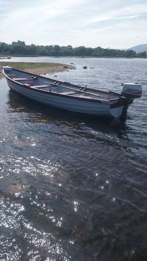 18ft lake boat 4hp mariner engine