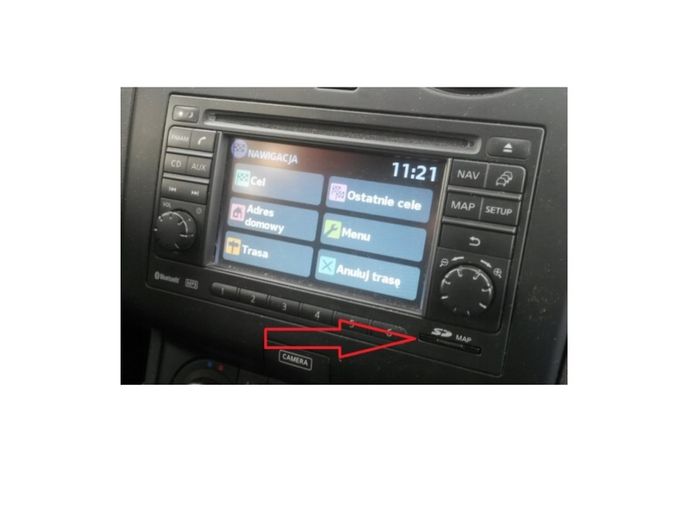 2026 Nissan Connect 1 Map Card