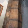 Antique Oak Dome-Top Trunk Image 4