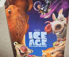 Ice Age Collision Course double-sided movie poster