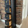 Mexican Pine Slim Tallboy chest x5 drawers Image 9