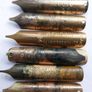 Antique 14 x Assorted Fine Quality  Dip Pen Nibs and Victorian Box Image 7