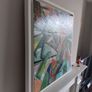 Original Abstract Painting Botanical Art Bright Colourful Painting Image 5