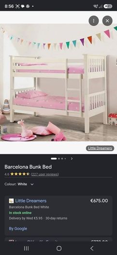 Solid wood bunk beds
