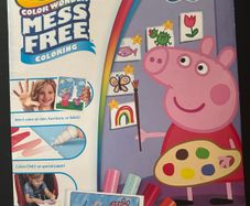 Peppa pig Crayola mess free colouring
