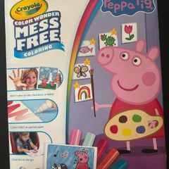 Peppa pig Crayola mess free colouring