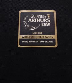 Guinness : Arthur's Day - Beer Mats/Coasters