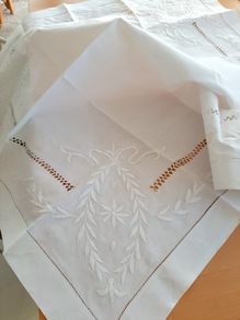 Small vintage tablecloth