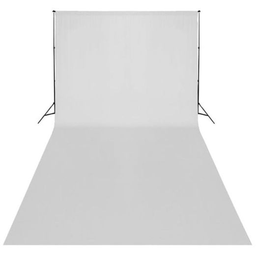 Backdrop Cotton White 600x300 cm