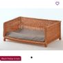 Wicker Basket Dog Bed Image 2