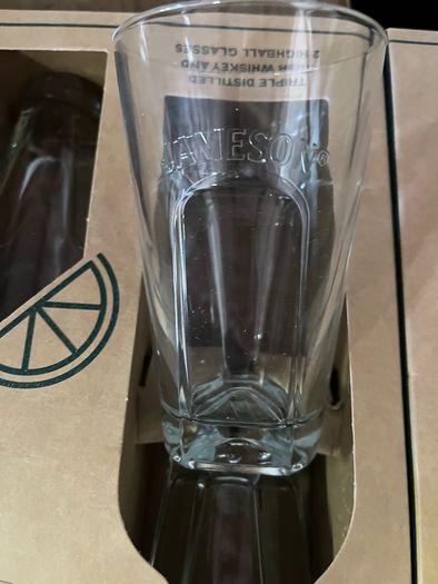 Jameson Irish Whiskey Glasses