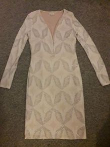 River Island Long Sleeved Dress Ideal for Parties/Size: 8 UK.. 34 EU....FINAL Price Drop
