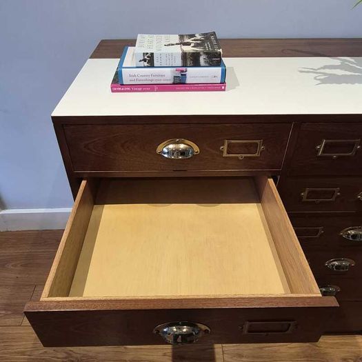 Apothecary / Mid-century Multi-Drawer Chest