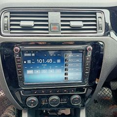 8" Android Car Radio with SatNav GPS, Hands free Bluetooth, WIFI for Volkswagen Polo Passat Golf Scrirocco Transporter Octavia