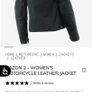 Dainese razon 2 modern ladies motorcycle jacket Image 8