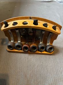 Old Pipe Rack And Pipes