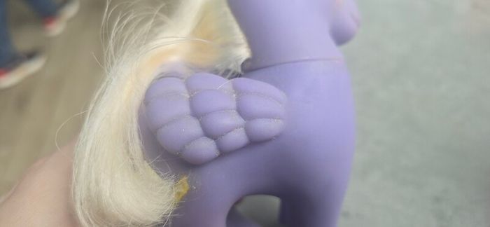 Twilight HTF Deflocked So Soft Ponies SS MLP G1 My Little Pony
