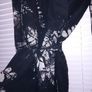 Black & white Wrap Dress Image 3