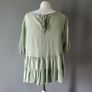 Primark green peplum top, Size 18 Image 3