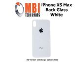 iPhone XS MAX Replacement Back Glass Door Cover with Adhesive White