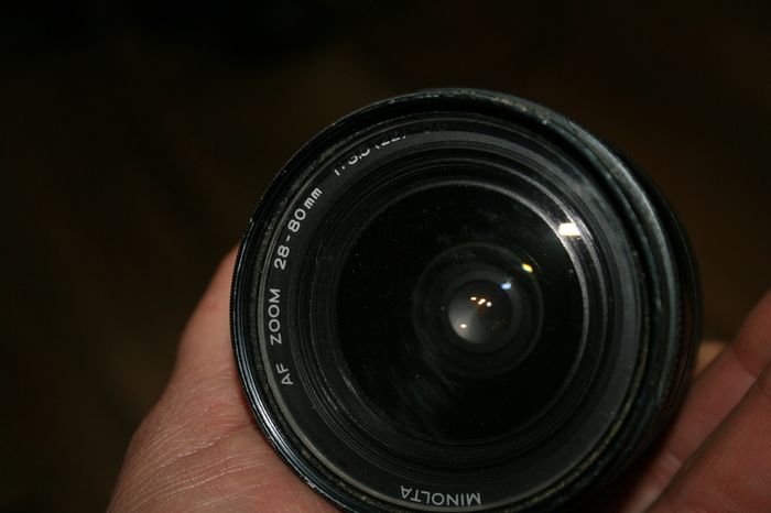 Minolta Dynax 500si Super 35mm SLR Camera + 28-80mm AF Lens (parts/repair)