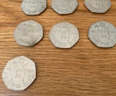 millenium 50p irish
