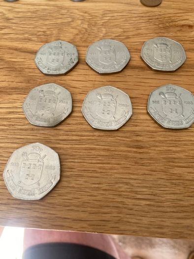 millenium 50p irish