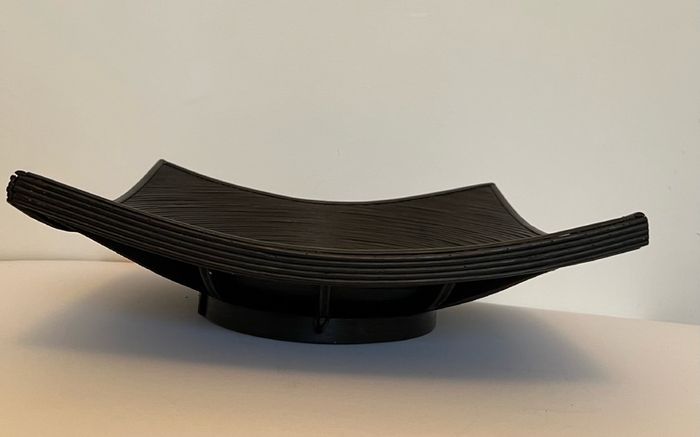 Decorative wooden bowl