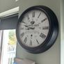 Black and white Paris clock Image 2