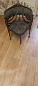 Antique 1900s Mahogany Corner Chair