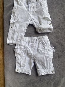Zara Baby 4-6 months white bermudas christening