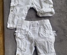 Zara Baby 4-6 months white bermudas christening