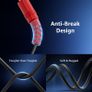 ANNKE 4 Pack 30M/100ft All-in-One BNC Video Power Cables, Extension Surveillance Camera Cables for CCTV Security DVR System Installation, 8 x BNC Connectors and 100pcs Cable Clips Included Image 4
