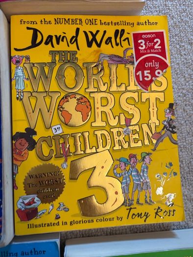 Various David Walliams Books
