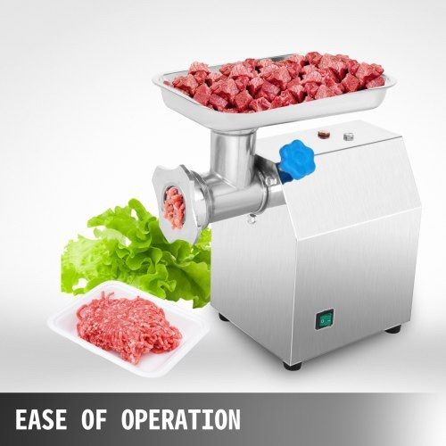 Electric Meat Grinder 850W Meat Mincer 190 r/min Sausage Maker Commercial Stainless Steel Food Grinding Mincing Machine Electric Mincer Machine for Home Kitchen Tool (FREE SHIPPING)